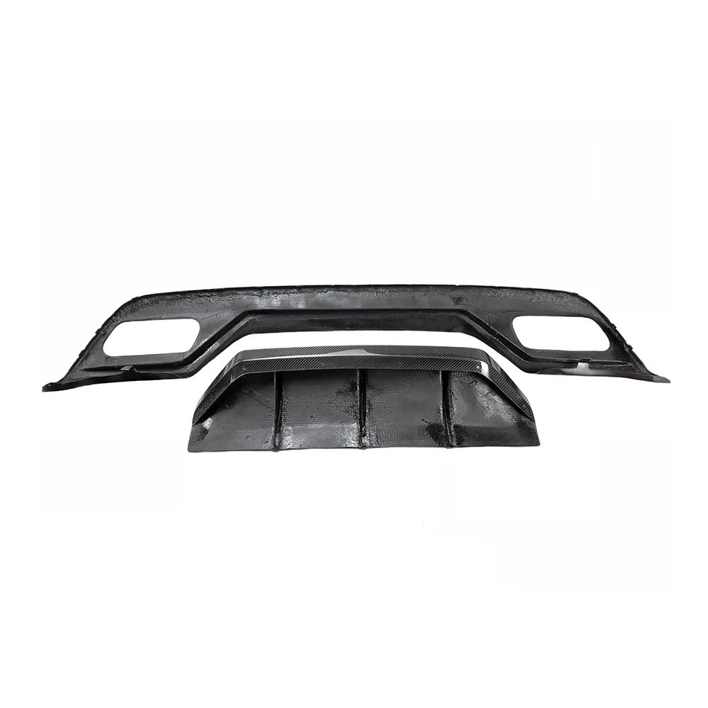 VRS Style Carbon Fiber Rear Diffuser - Mercedes Benz W176 A-Class