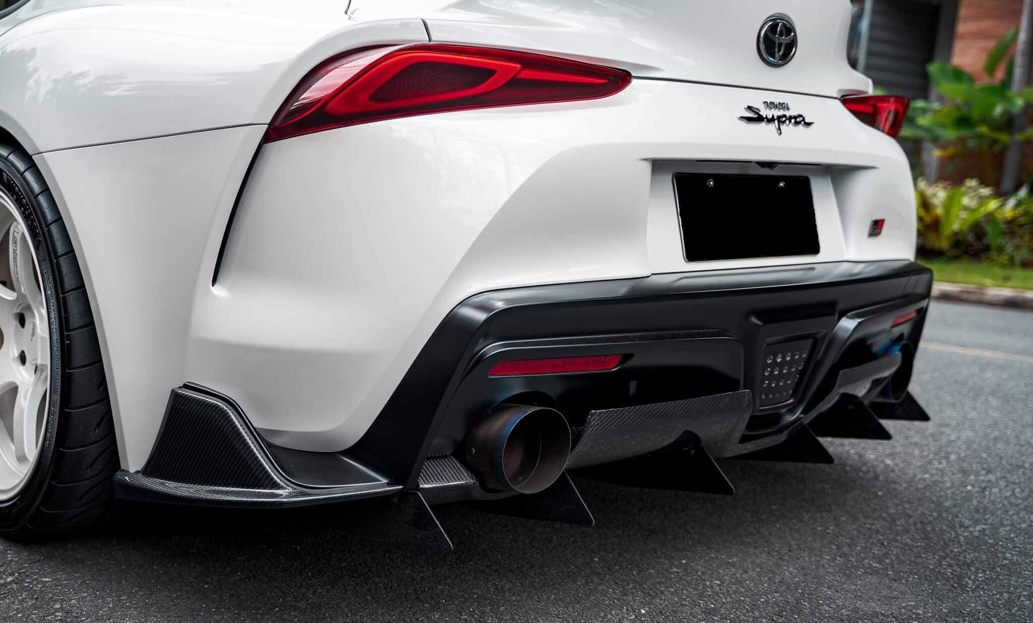 VRS Style Carbon Fiber Rear Diffuser - Toyota A90 GR Supra