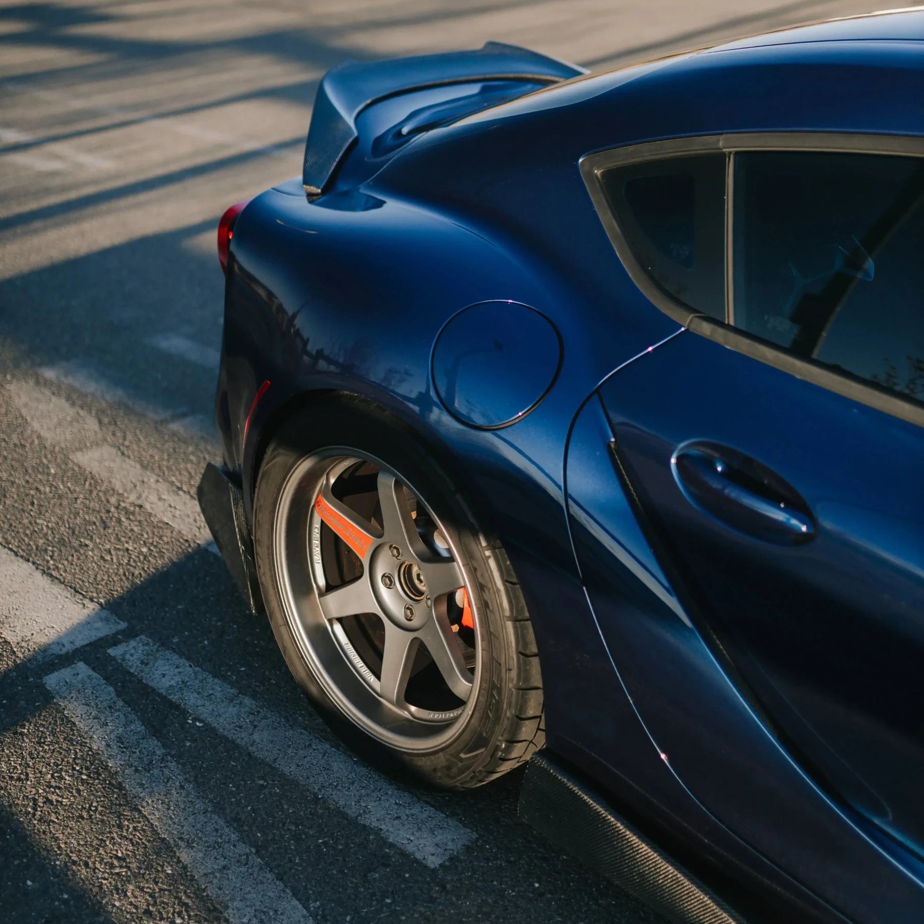 VRS Style Carbon Fiber Side Skirts - Toyota A90 GR Supra