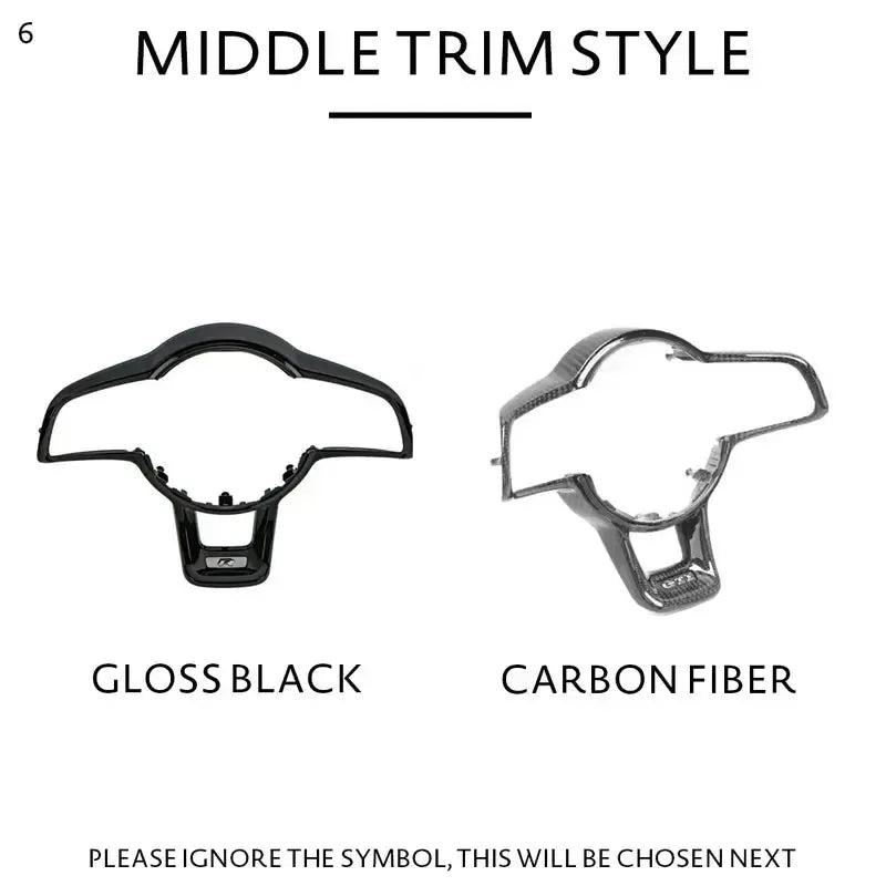 Volkswagen Golf MK7 / MK7.5 Style - Full Custom Steering Wheel