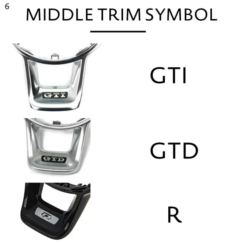 Volkswagen Golf MK7 / MK7.5 Style - Full Custom Steering Wheel