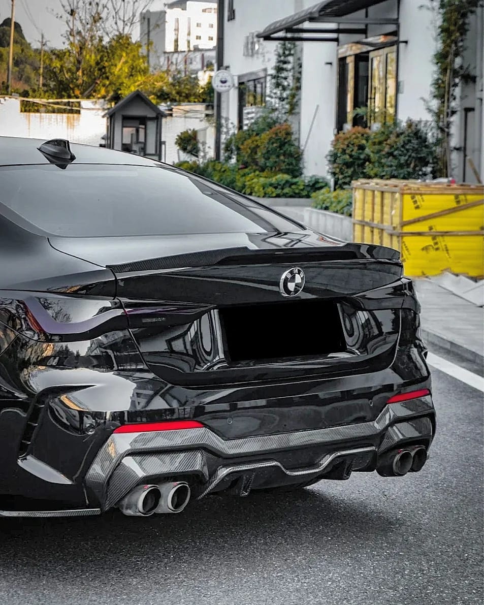 SQ Style Carbon Fiber Rear Diffuser - BMW G22/G23 4 Series