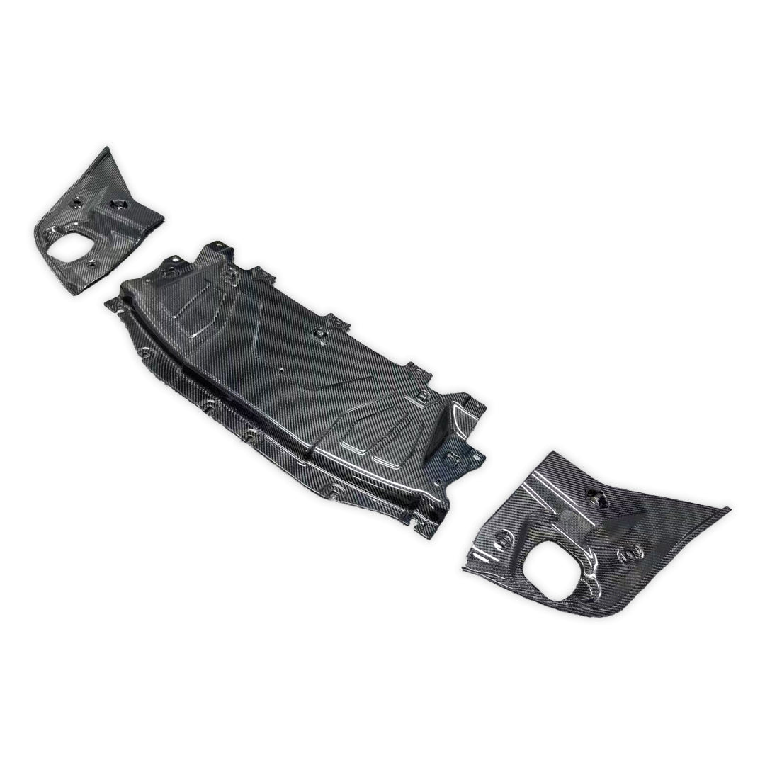 Carbon fiber Engine Bay Cover Set - Toyota A90 Supra