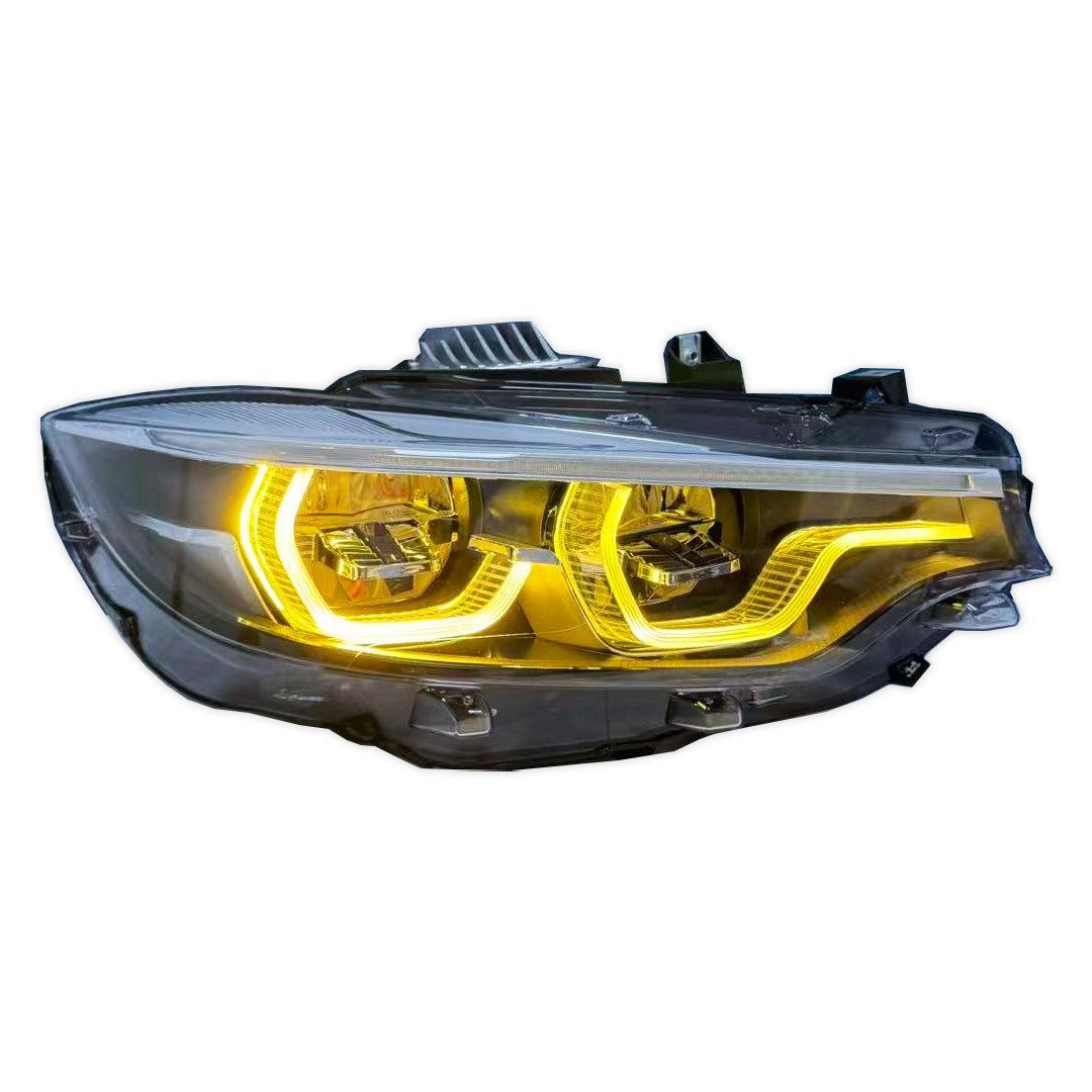 LCI Ikon Style LED Headlights - BMW F80 M3, F82/F83 M4, & F32/F33/F36 4 Series