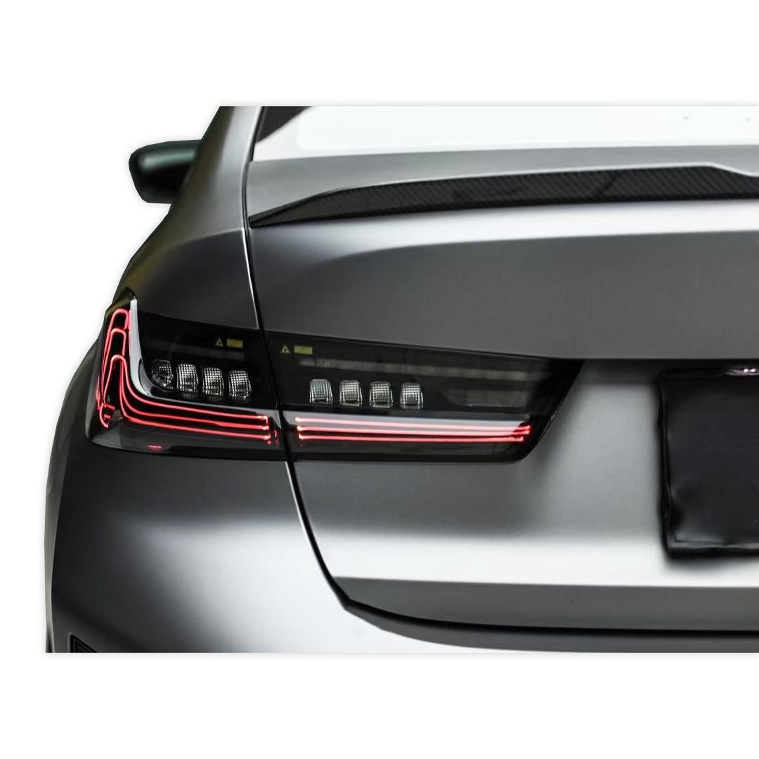 CSL Style Laser Taillights V2 - BMW G80 M3 & G20 3 Series