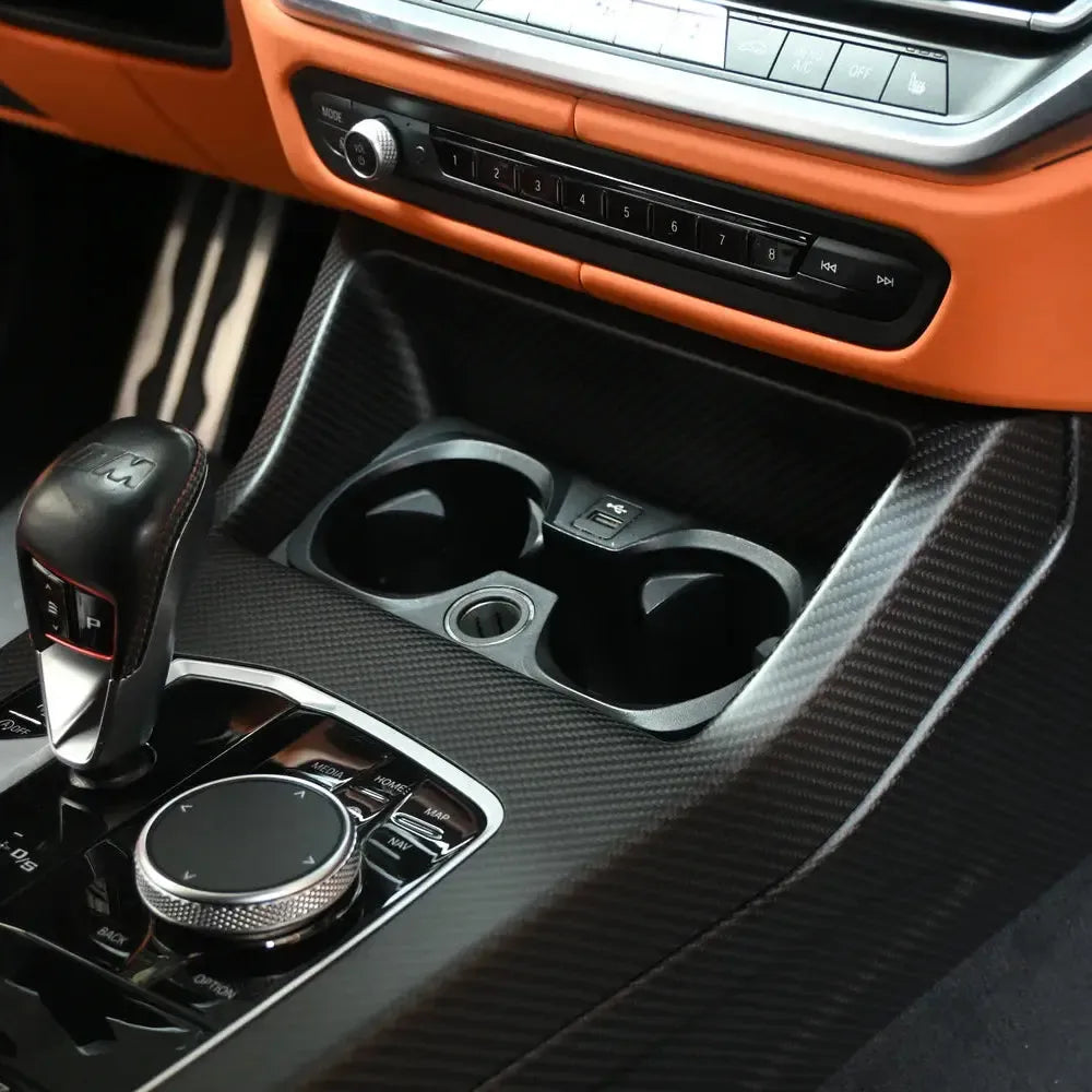 CSL Style Carbon Fiber Center Console - BMW G80 M3 & G82/G83 M4 & G87 M2