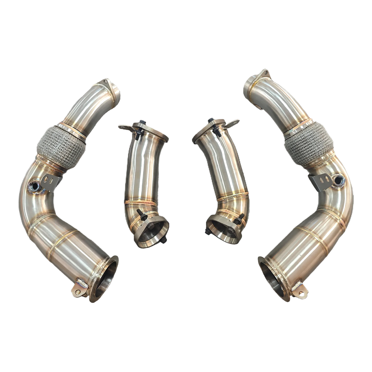 S63 Gen 2 Catless Downpipe Set - BMW F90 M5 & F91/F92/F93 M8 & F95 X5M & F96 X6M