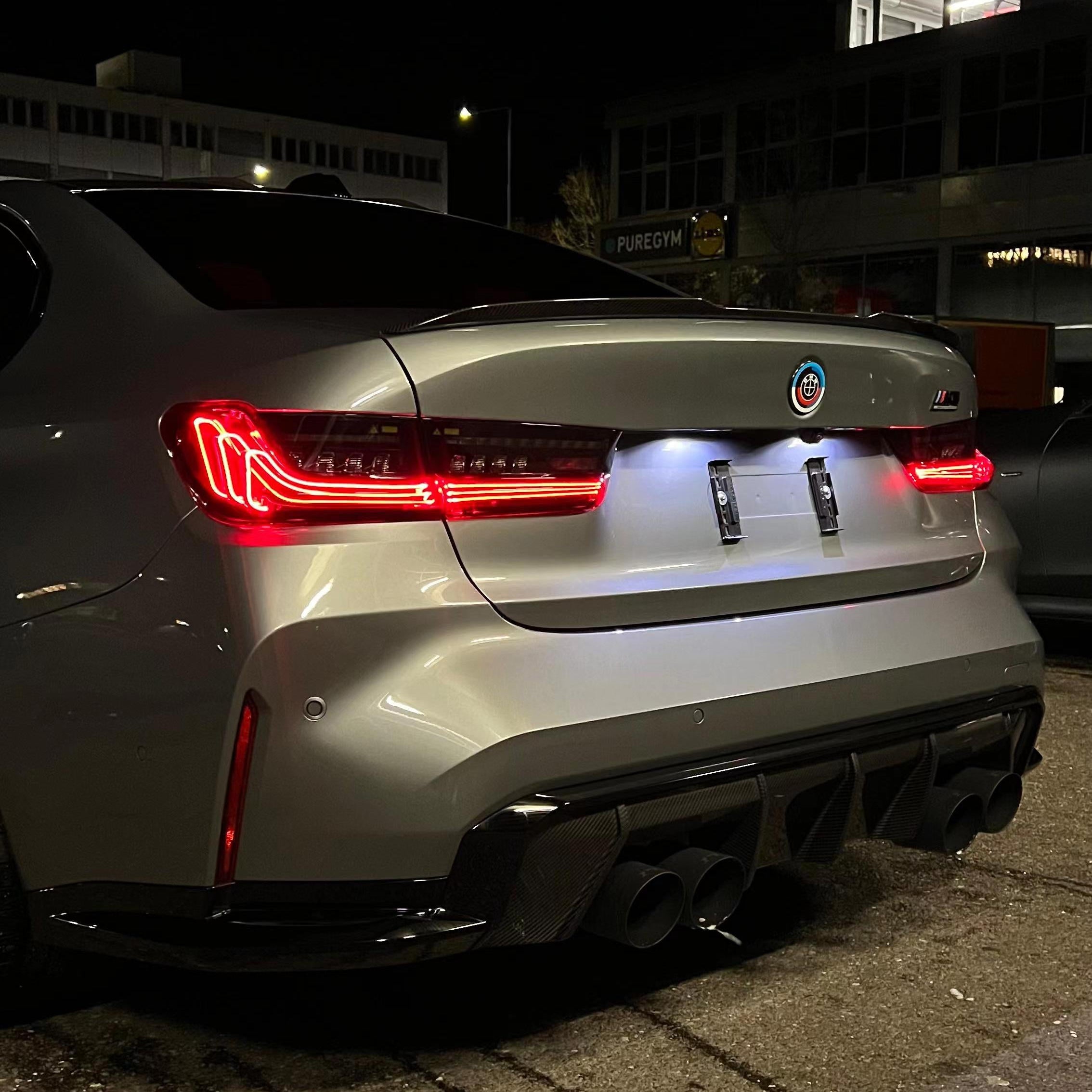 CSL Style Laser Taillights V2 - BMW G80 M3 & G20 3 Series