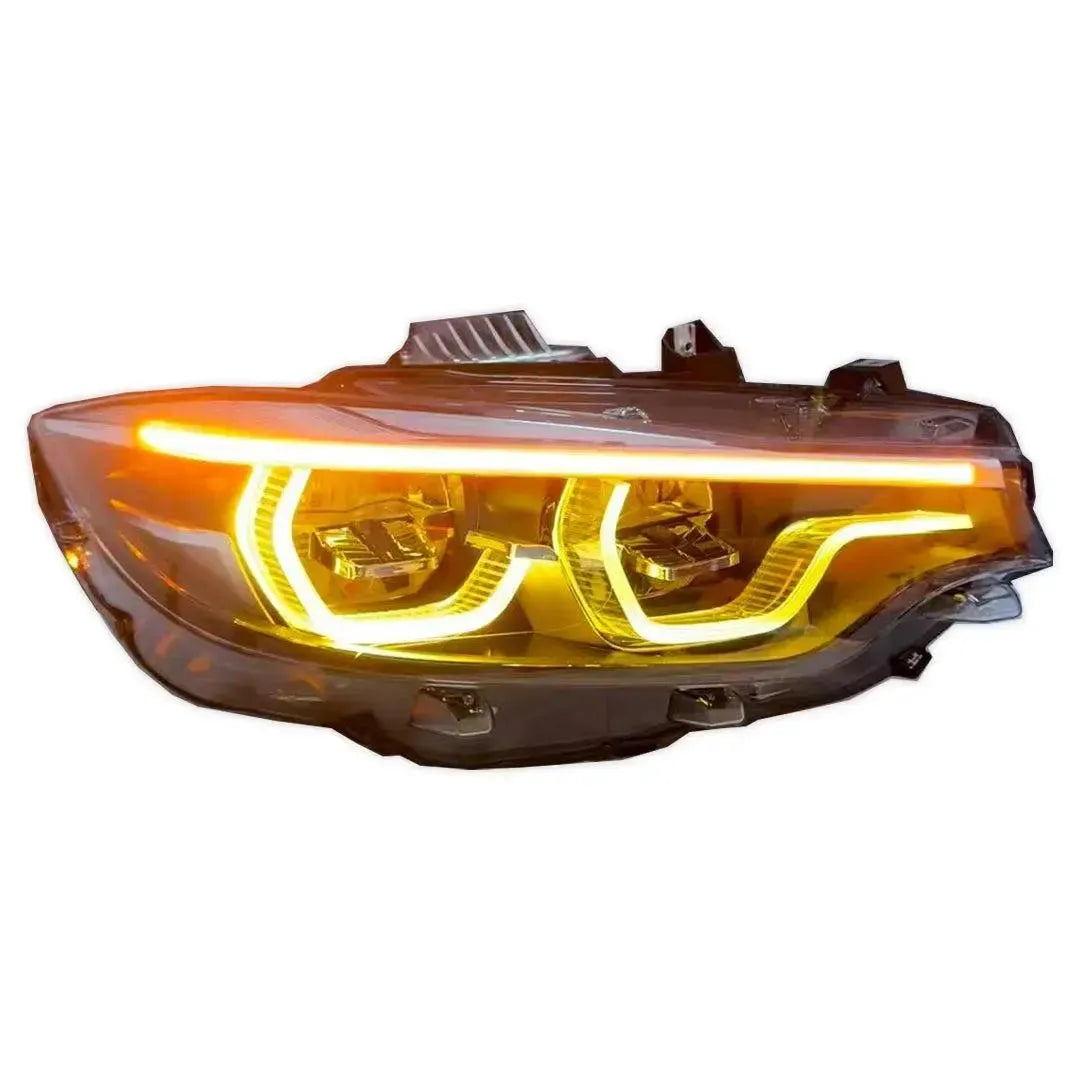 LCI Ikon Style LED Headlights - BMW F80 M3, F82/F83 M4, & F32/F33/F36 4 Series