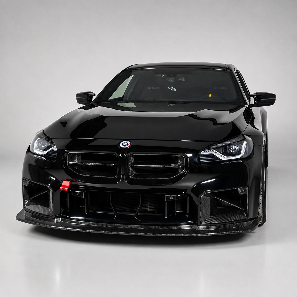 GT Style Carbon Fiber Front Lip - BMW G87 M2