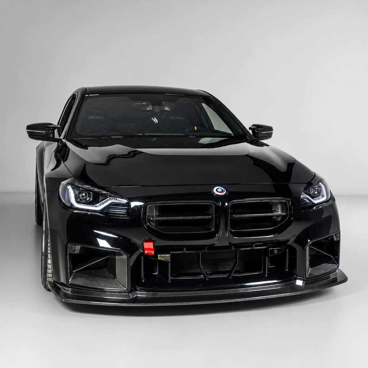 GT Style Carbon Fiber Front Lip - BMW G87 M2
