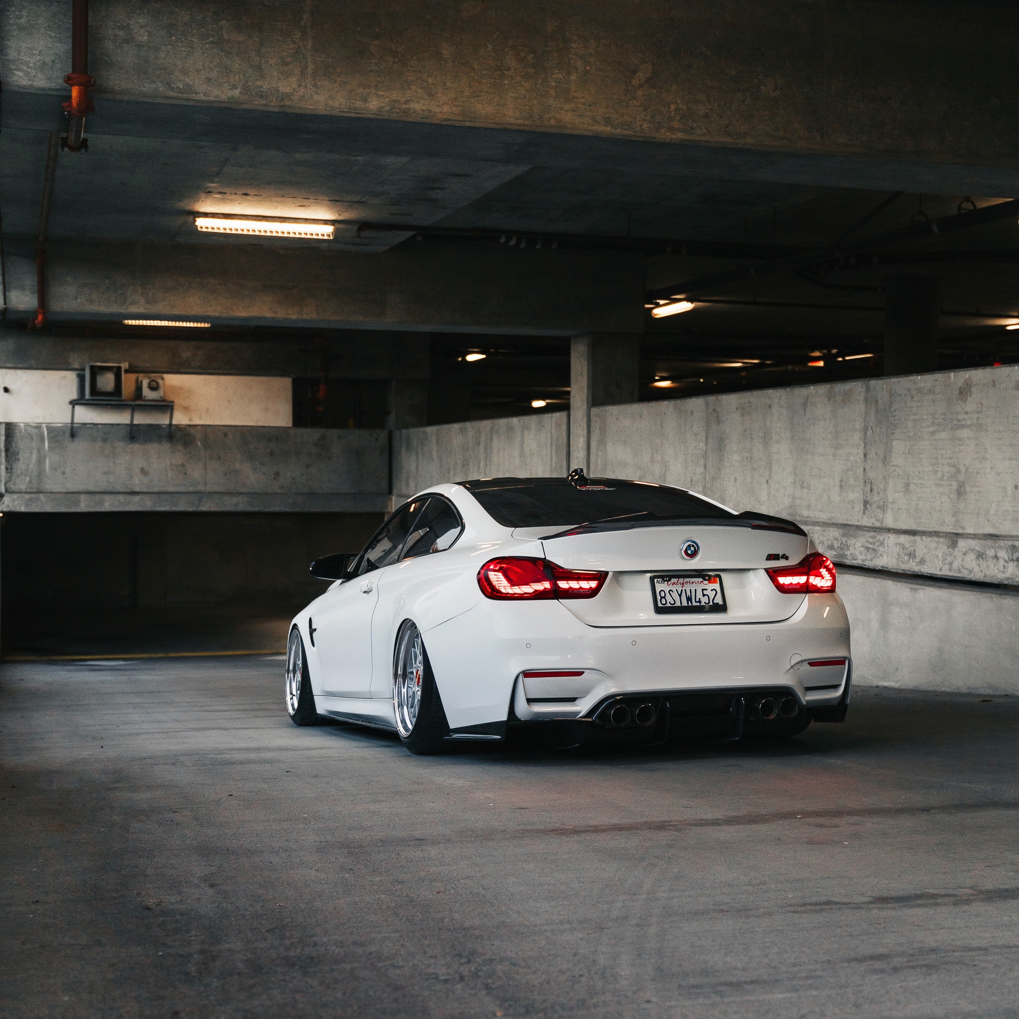 PSM Style Carbon Fiber Rear Diffuser - BMW F80 M3 & F82/F83 M4