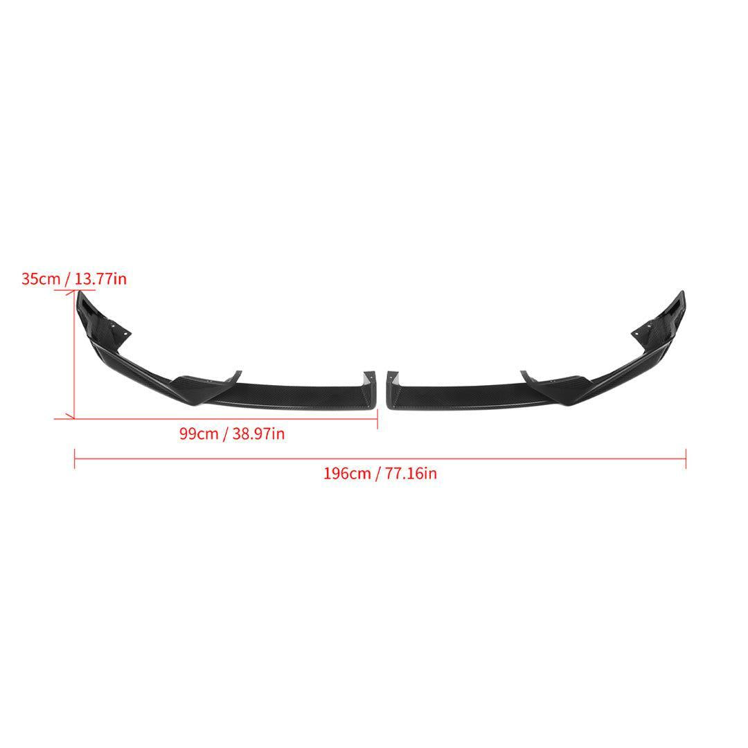 MP Style Carbon Fiber Front Lip - BMW G05 X5 LCI