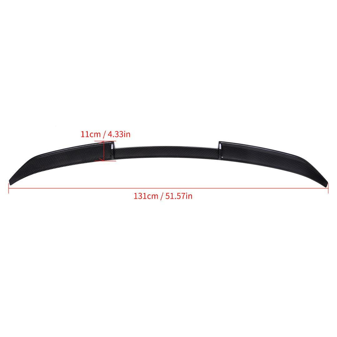 MP Style Carbon Fiber Rear Spoiler - BMW G06 X6