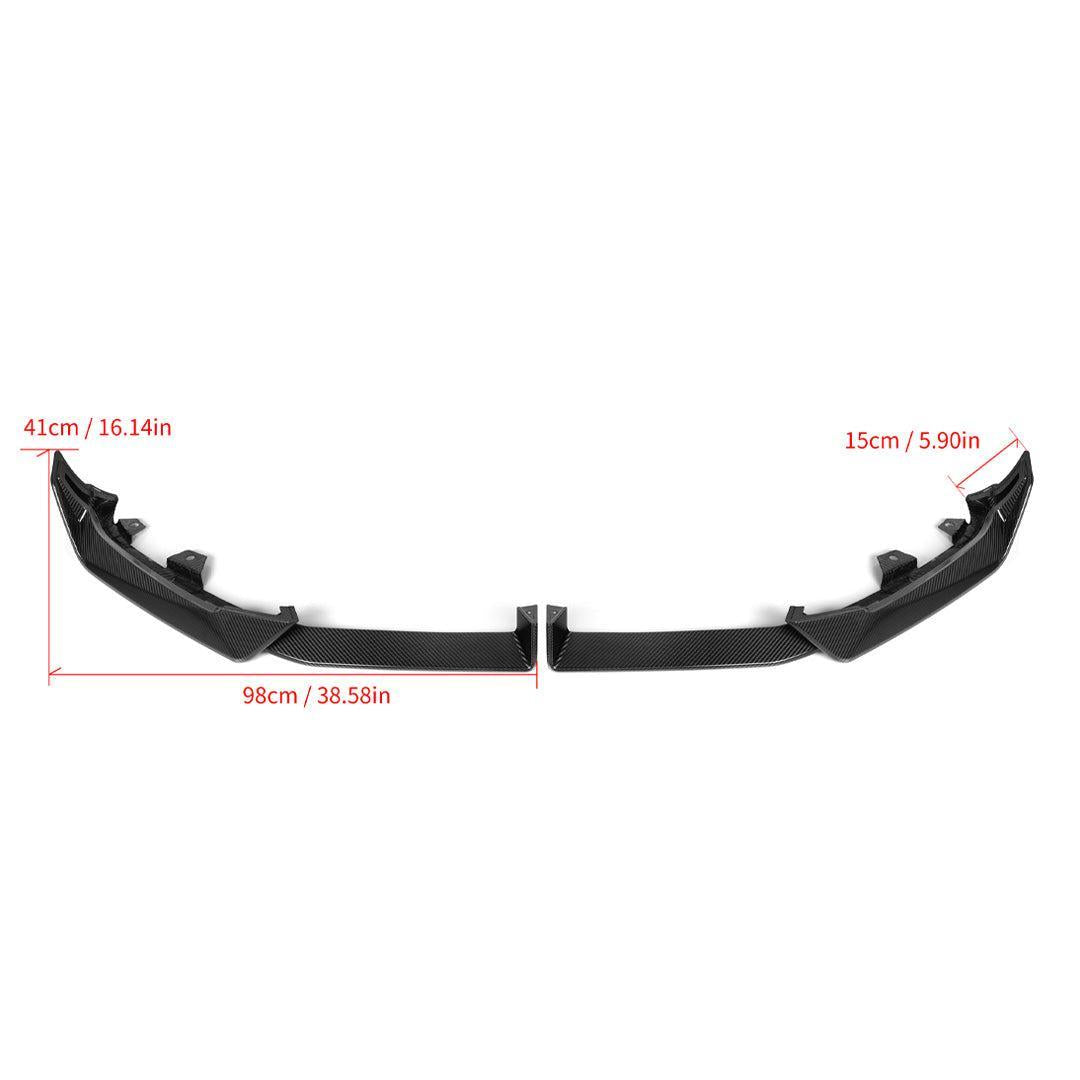 MP Style Carbon Fiber Front Lip - BMW G06 X6 LCI