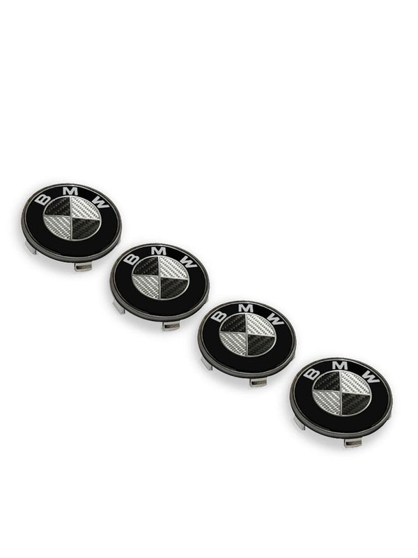 BMW Carbon Fiber Wheel Center Cap Set