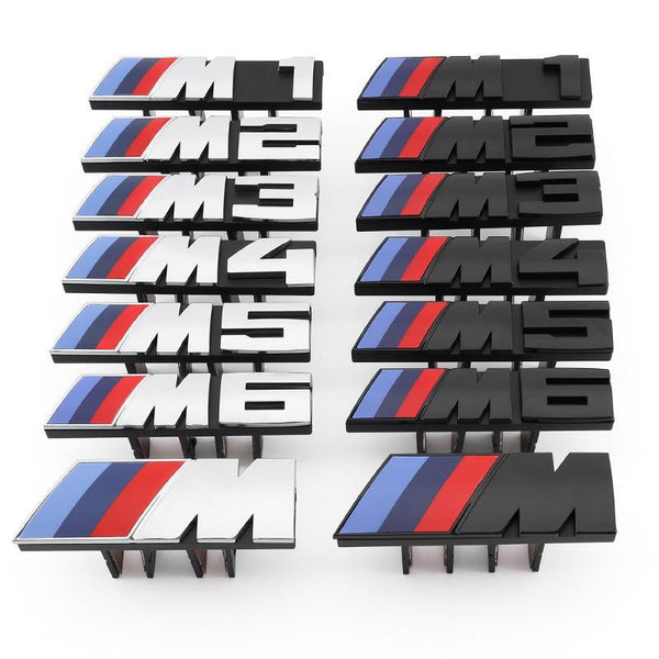 BMW Front Grille Badges - BMW F80 M3 & F82 / F83 M4