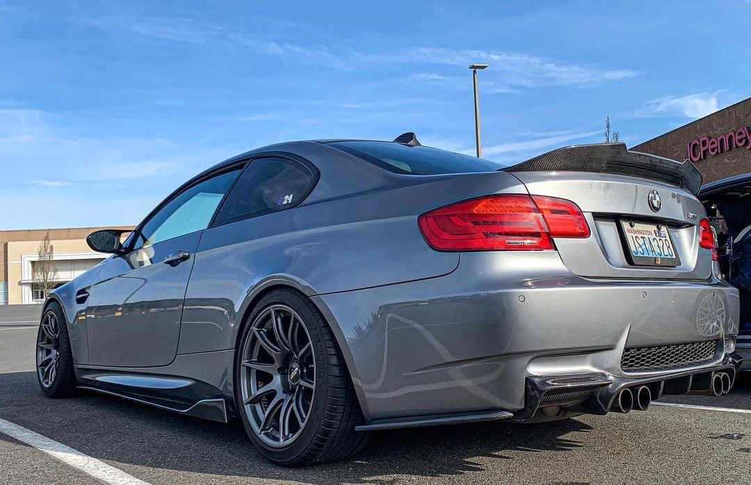 Carbon Fiber Rear Canard Splitters - BMW E92 M3