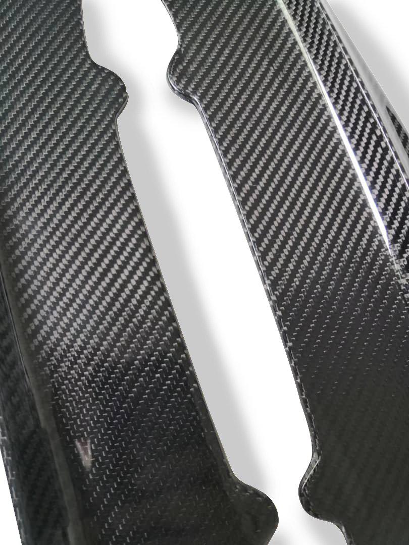 Carbon Fiber Rear Canard Splitters - BMW E92 M3