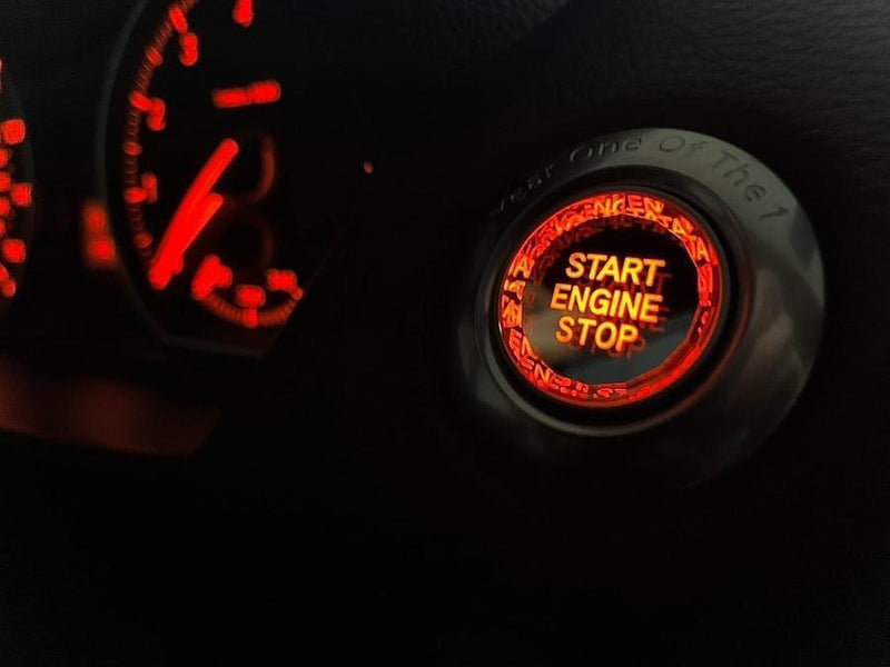 Crystal Colored Push Start Button - BMW E Chassis