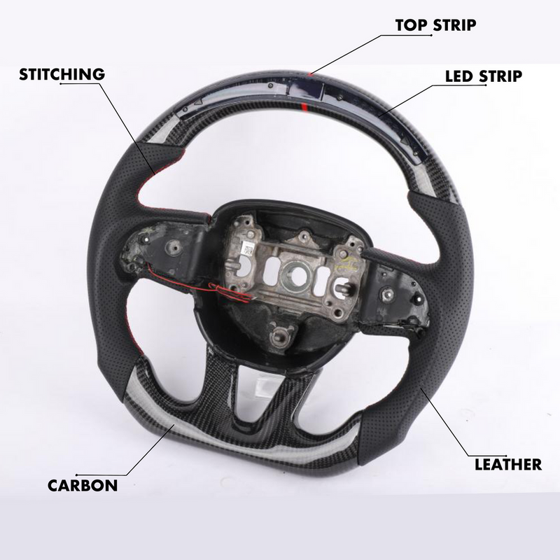 Dodge Challenger Style - Full Custom Steering Wheel