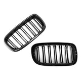 Dual Slat Carbon Fiber Front Grilles - BMW F15 X5 & F16 X6