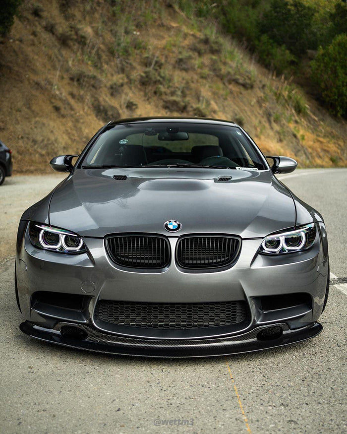 GT4 Carbon Fiber Front Lip Splitter BMW E90 / E92 / E93 M3 & 3 Series