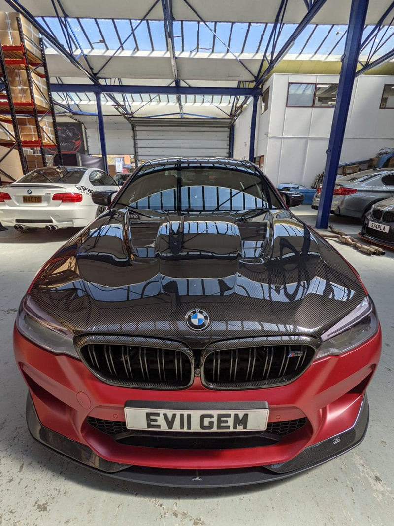 GTR Style Carbon Fiber Front Hood - BMW F90 M5 & G30 5 Series