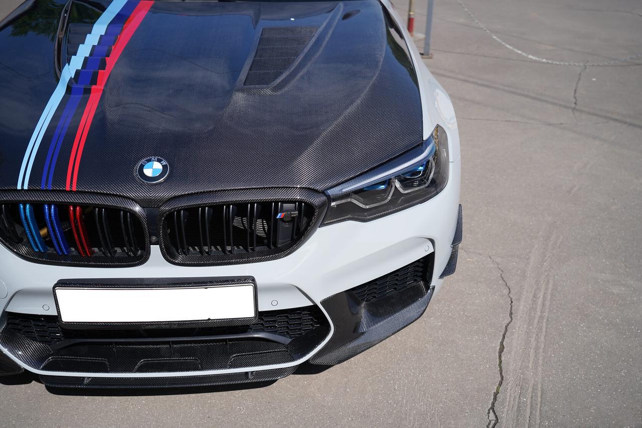 GTR Style Carbon Fiber Front Hood - BMW F90 M5 & G30 5 Series