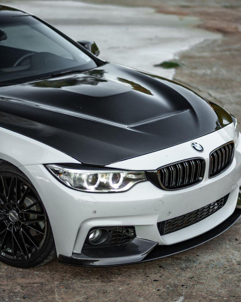 GTS Style Carbon Fiber Front Hood - BMW F30 3 Series & F32 / F33 / F36 4 Series
