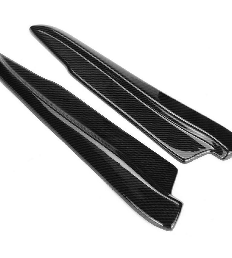 M Tech Carbon Fiber Rear Canard Splitters - BMW E92 / E93 3 Series