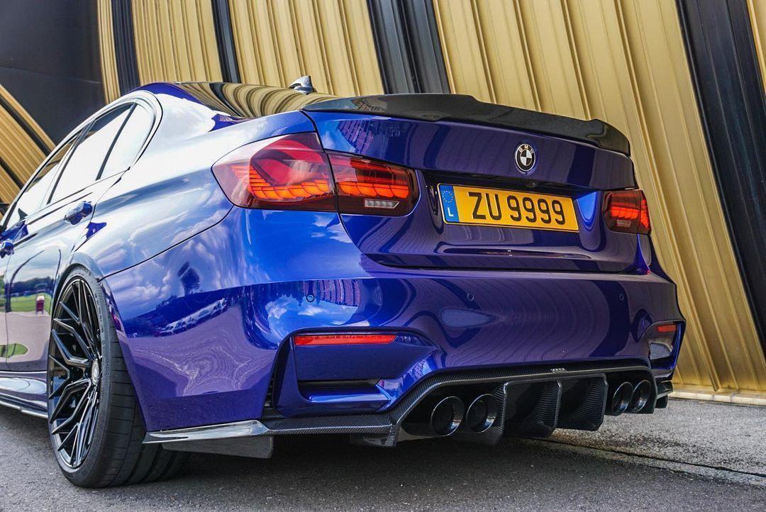 M4 Style Carbon Fiber Trunk Spoiler - BMW F80 M3 & F30 3 Series