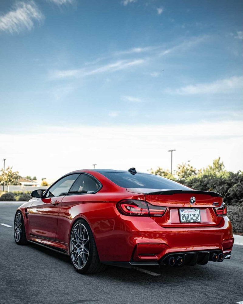 M4 Style Carbon Fiber Trunk Spoiler - BMW F82 / F83 M4