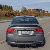 PSM Style High Kick Carbon Fiber Trunk Spoiler - BMW E90 / E92 / E93 M3 & 3 Series