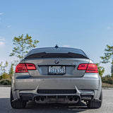 PSM Style High Kick Carbon Fiber Trunk Spoiler - BMW E90 / E92 / E93 M3 & 3 Series