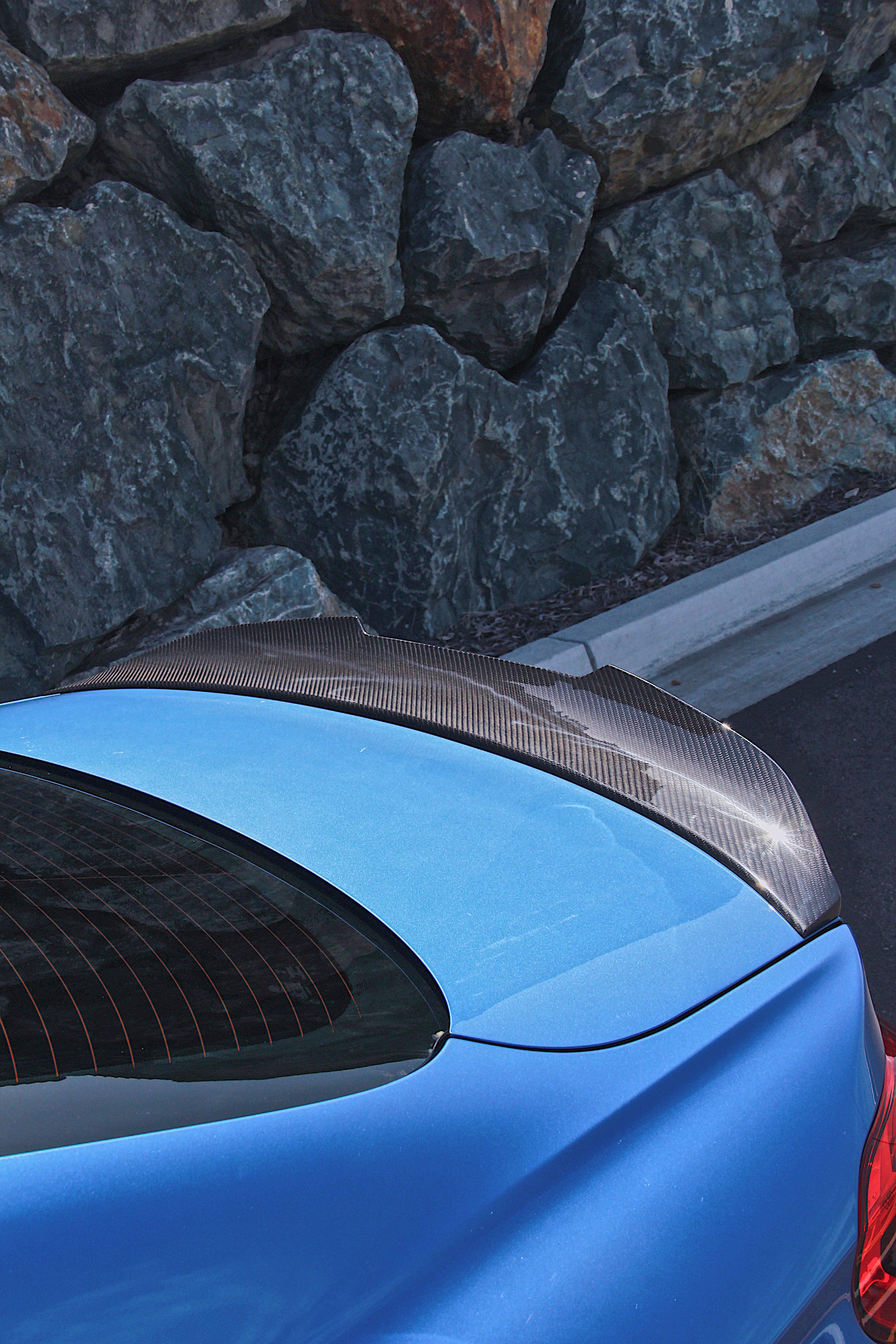 PSM Style High Kick Carbon Fiber Trunk Spoiler - BMW F32 / F33 / F36 4 Series