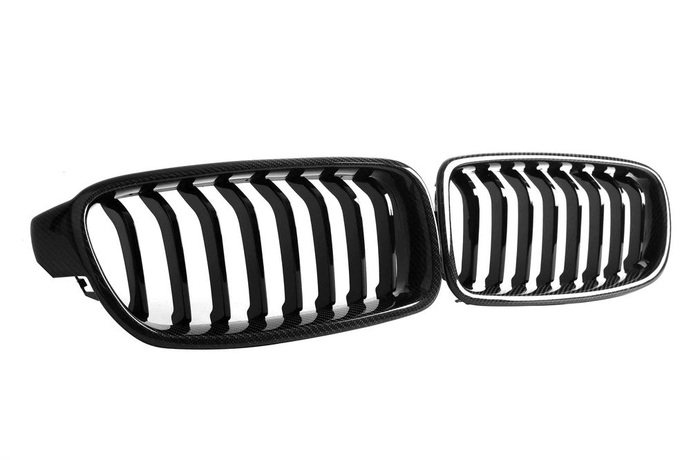 Single Slat Front Grilles - BMW F30 / F31 / F35 3 Series Sedan